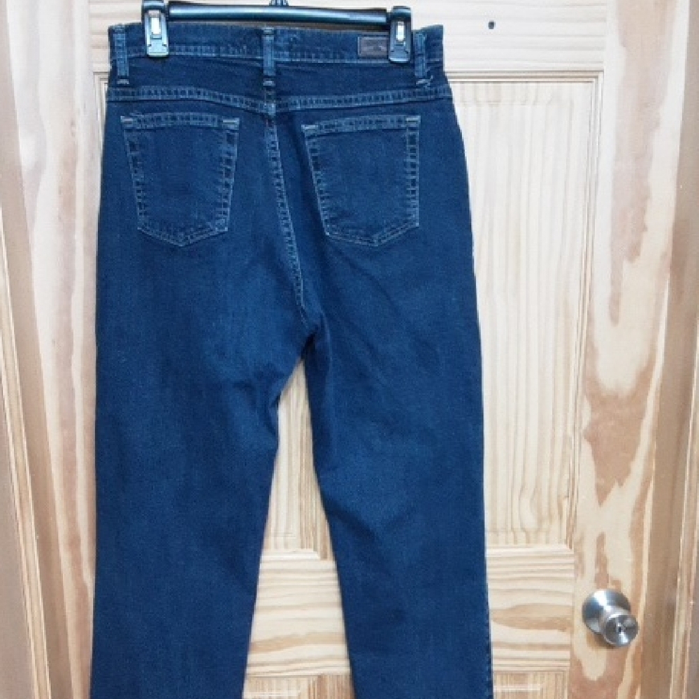 Lee Women's Deep Blue Straight Leg Jeans - Picture 4 of 7